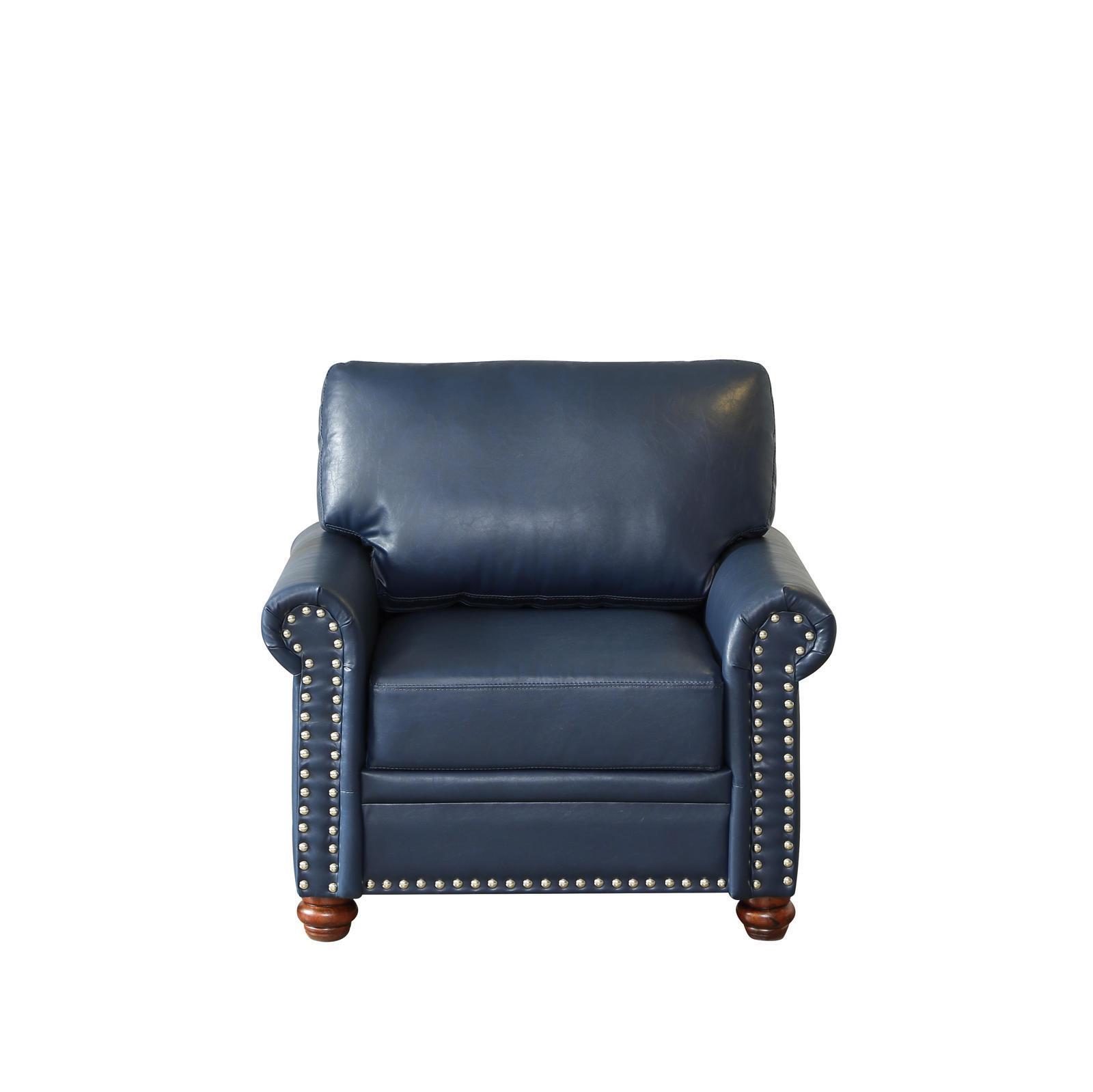 High Elastic Sponges&High Quality Smooth PU Leather Sofa Single Seat Chair