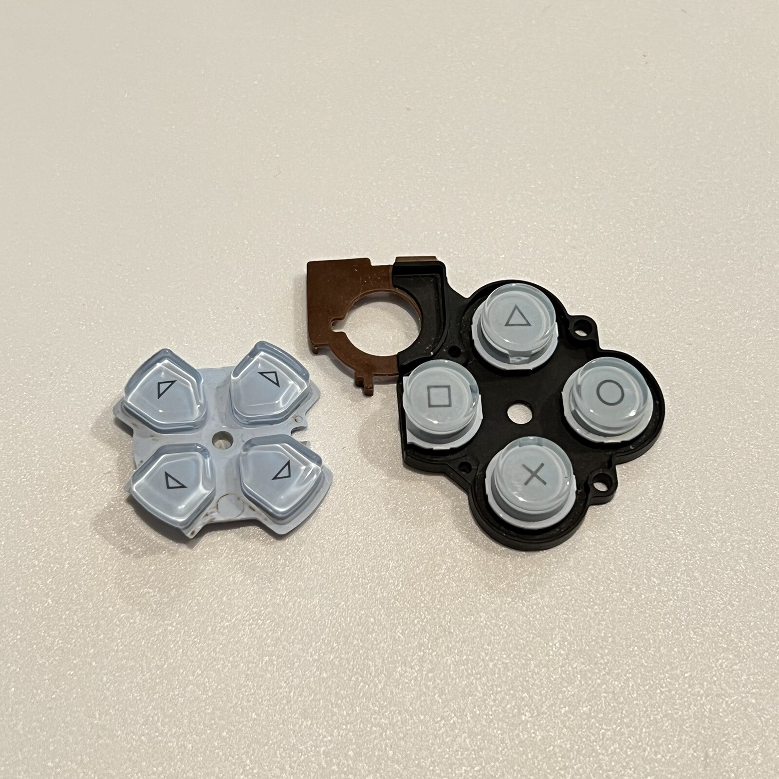 Official Felecia Blue Sony PSP 2000 Button Rubber & Dpad Set Replacement Part
