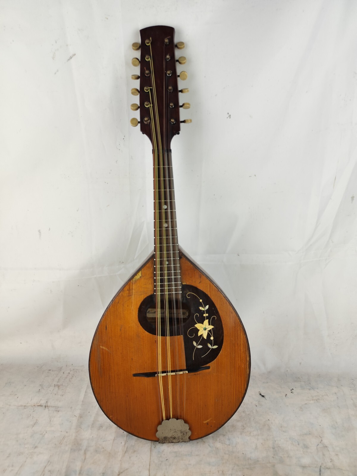 Marcelli 12 String Mandolin 4/4 July 1930 Catania 曼陀林 만돌린マンドリン