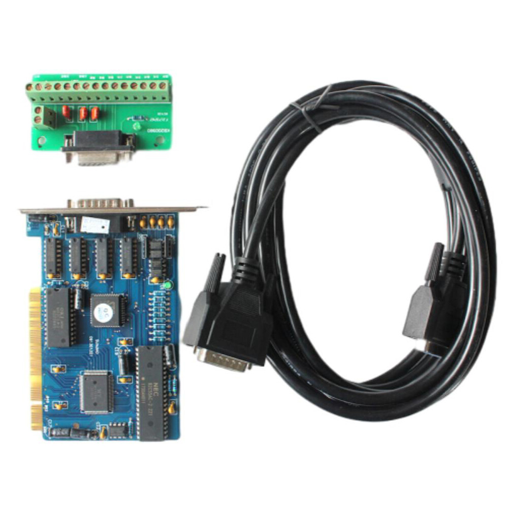 New Engraving Machine3 Axis PCI Motion Control Card Set for CNC Router