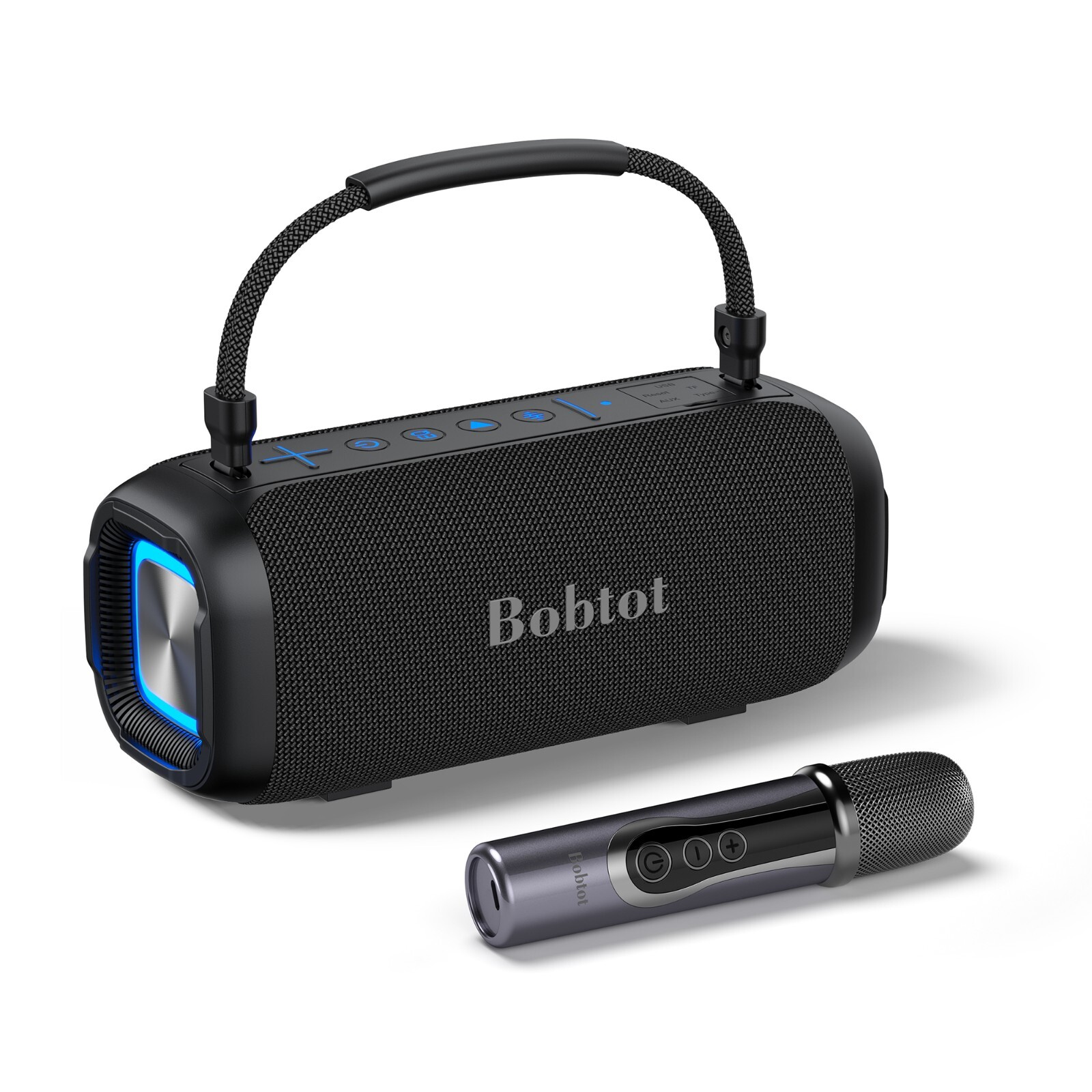 Karaoke Machine Bluetooth Speaker a Wireless Microphone Portable Waterproof