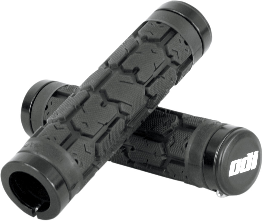 ODI Rogue PWC Lock-On Grips No Flange Black L31RGB-S