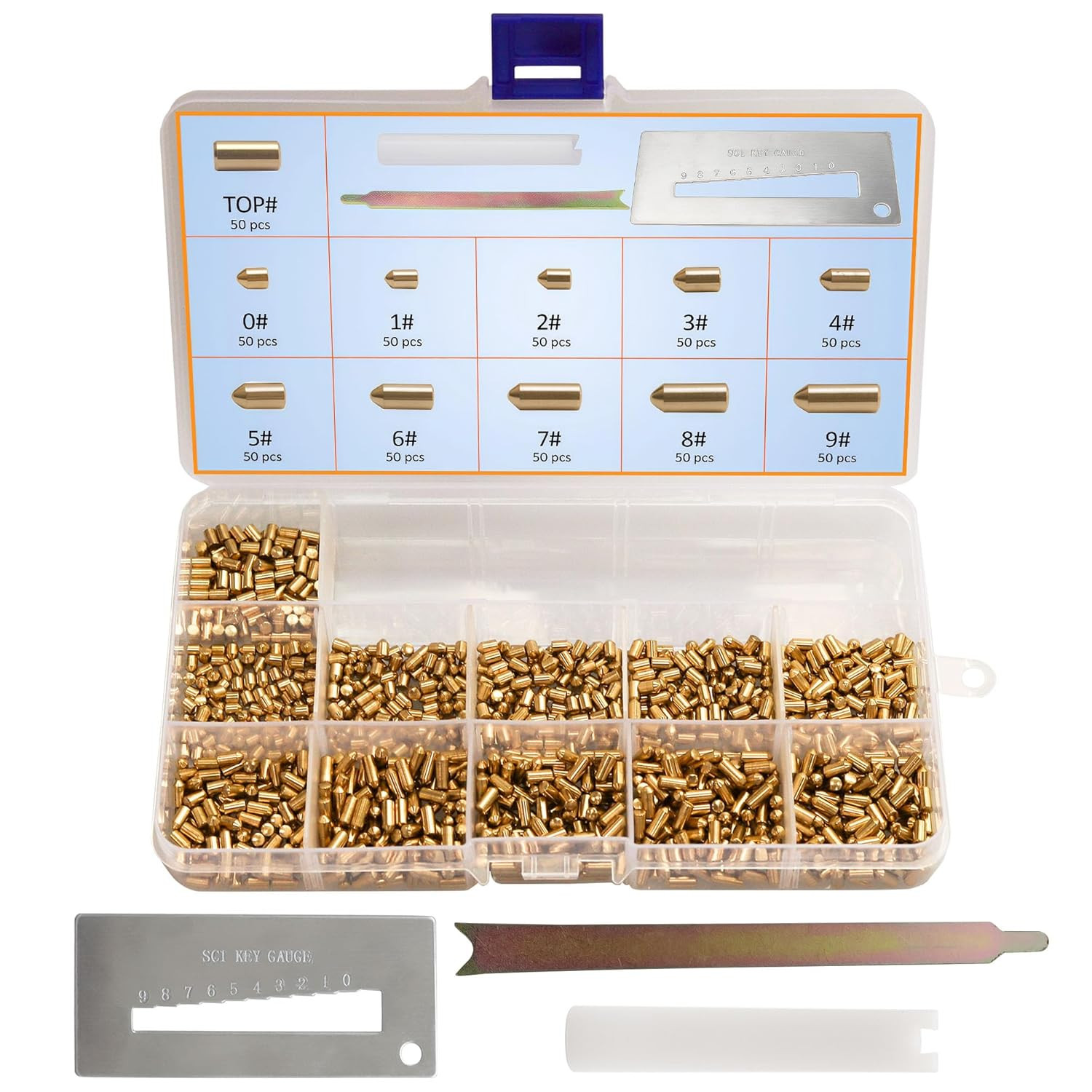 SC1/SC4 Keyway Re-Key Kit for Schlage Locks - DIY Home Security Solution