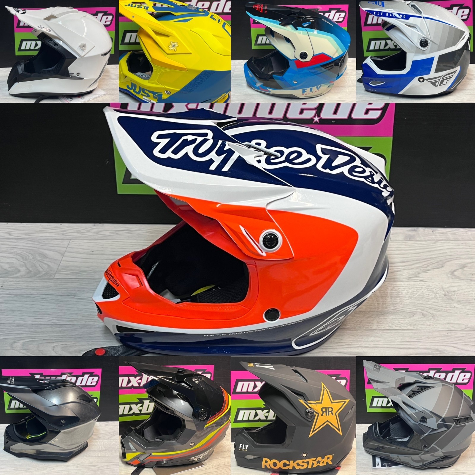 Motocross Enduro Motorbike Helmet S M L XL XXL Special Price Sale Airoh Troy Lee
