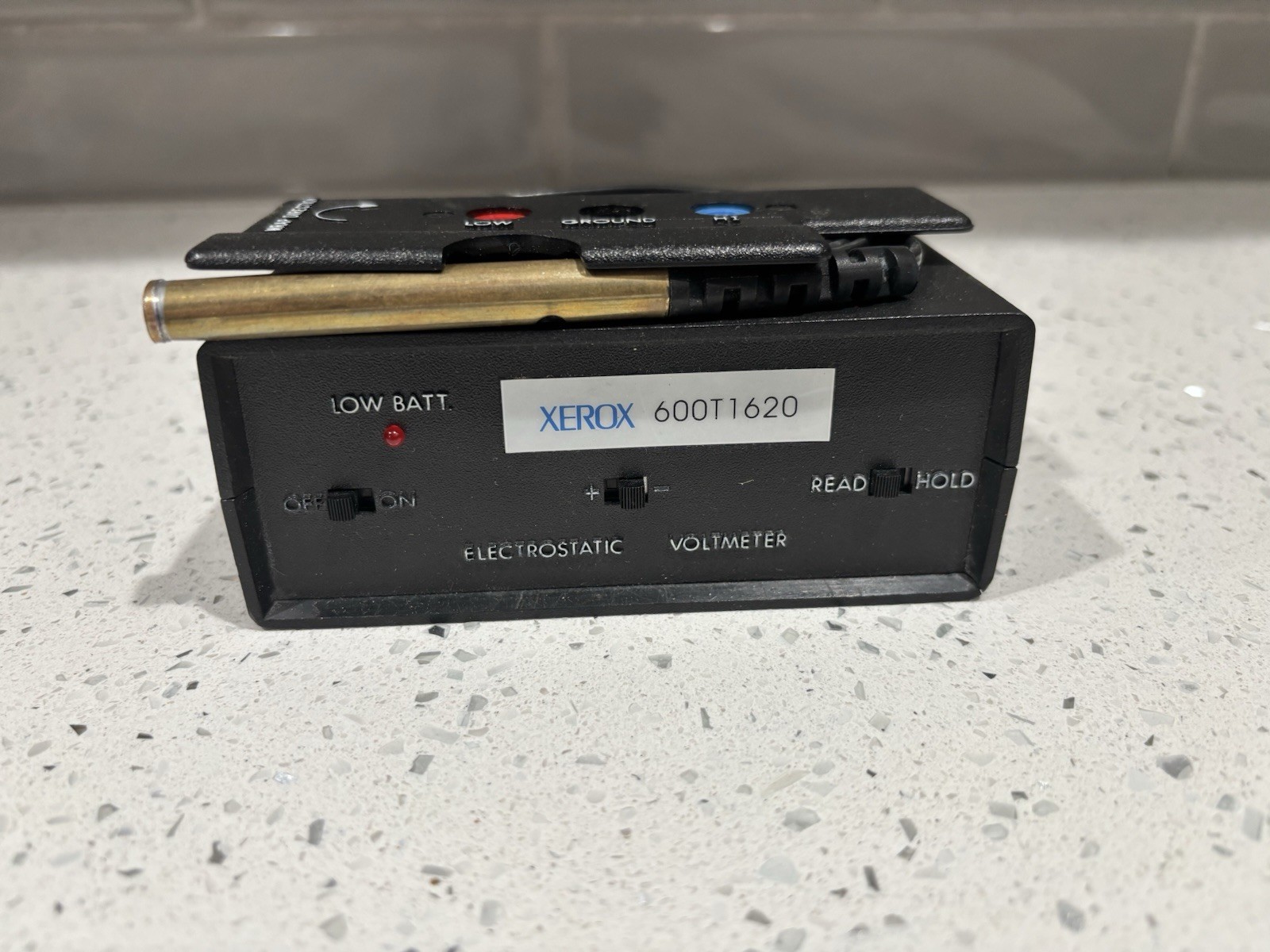Trek Xerox 600T1620 Electrometer with Probe +/-1200 VDC