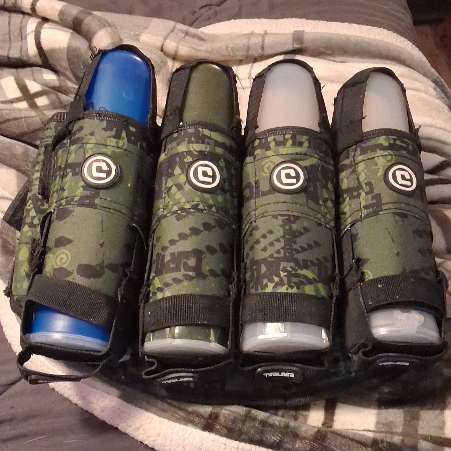 GI Sportz Critical Camo Paintball Pod Harness Pack, w/ 4 Pods