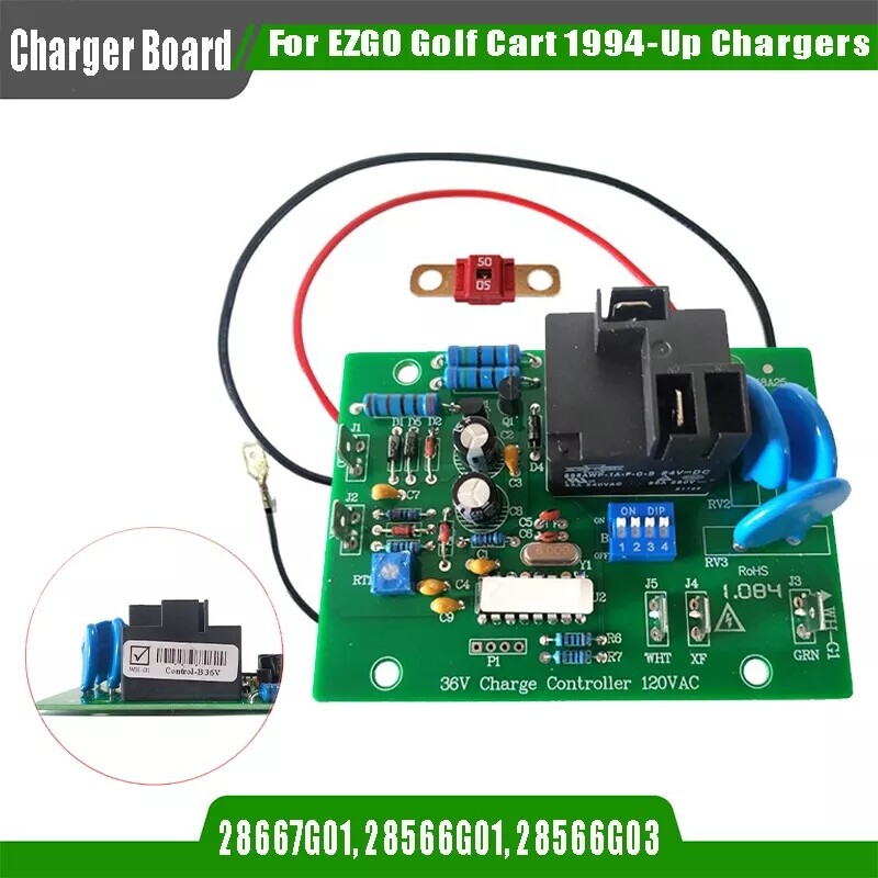 28667-G01 Charger Circuit Board For EZGO Powerwise Chargers 1994 Onwards 1PC USA