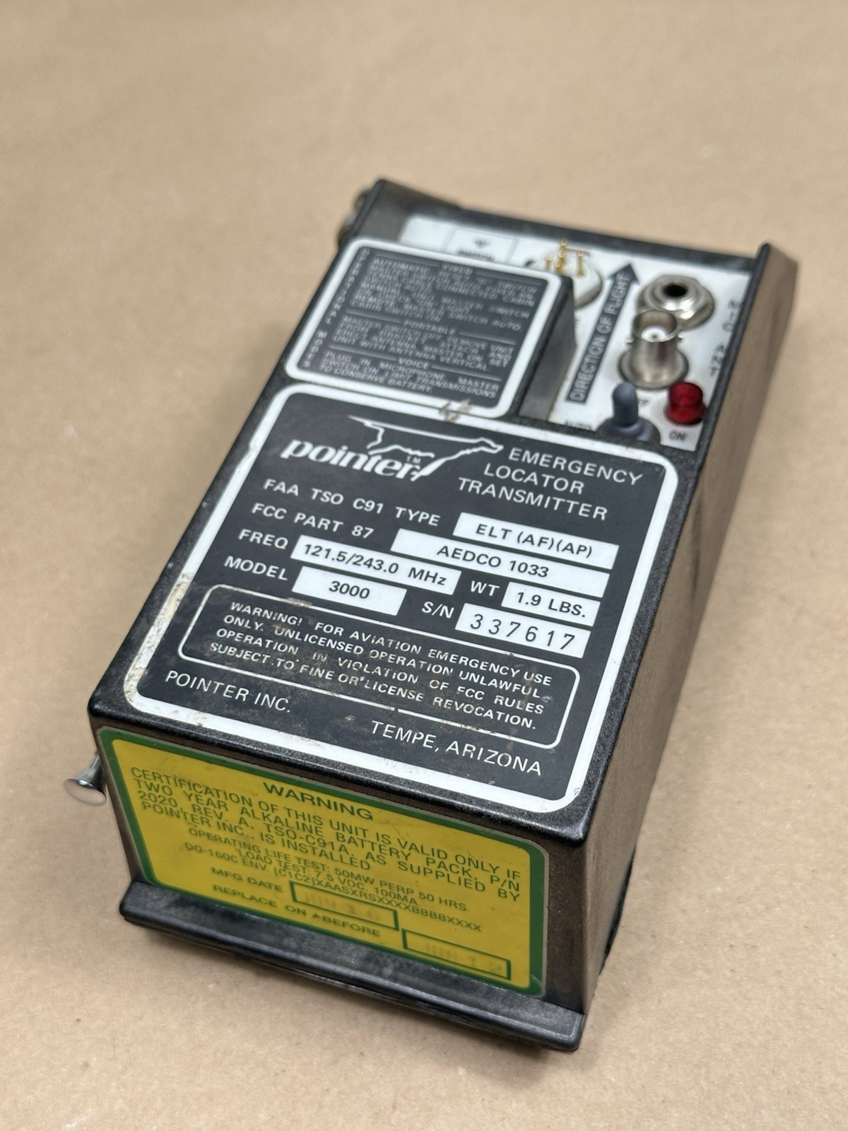 Pointer Model 3000 ELT (D2308)