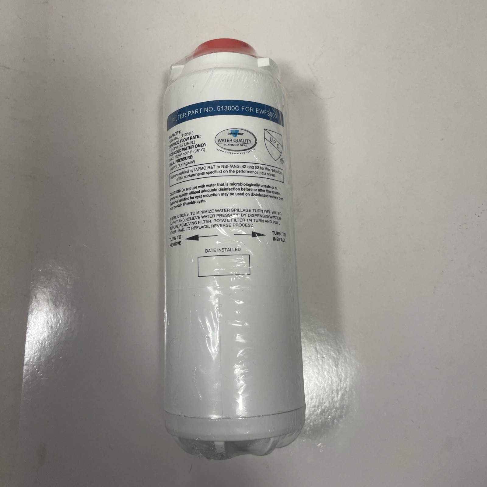 12b) 51300C Replacement water filter for Elkay 51300C EWF3000 Filter
