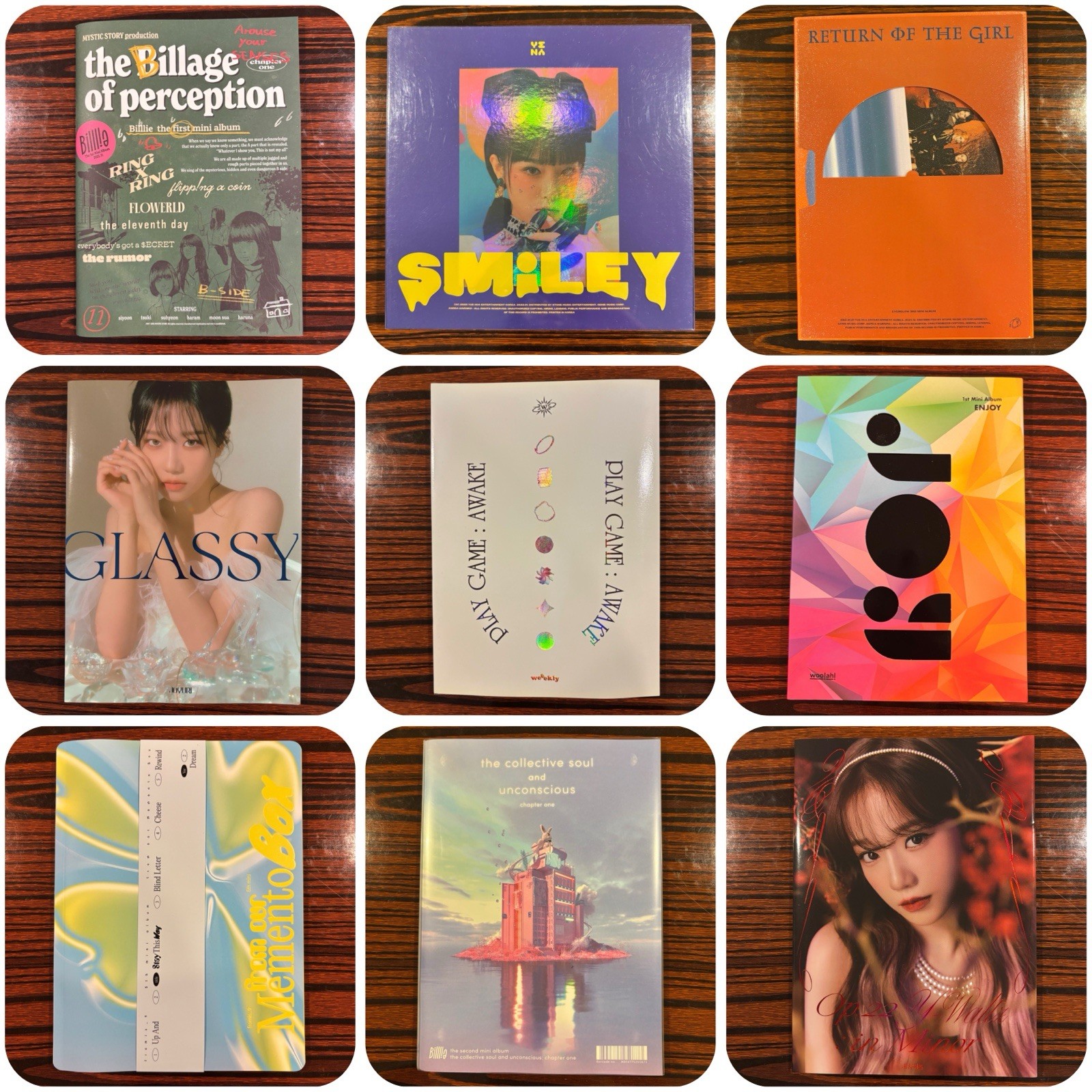 Various KPop Albums UNSEALED billlie Everglow LE SSERAFIM Yena NO PHOTOCARDS