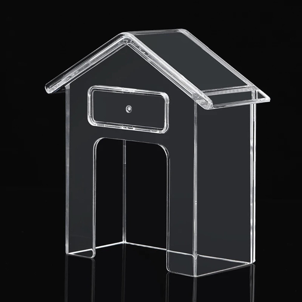 Clear Protective Cover for Wireless Doorbell Rainproof PC Shell Easy Install