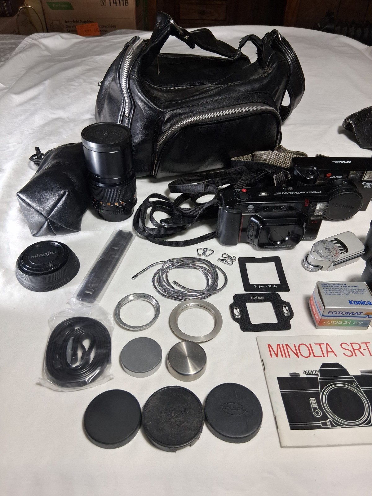 Cameras & Accessories Lot Untested Parts Only