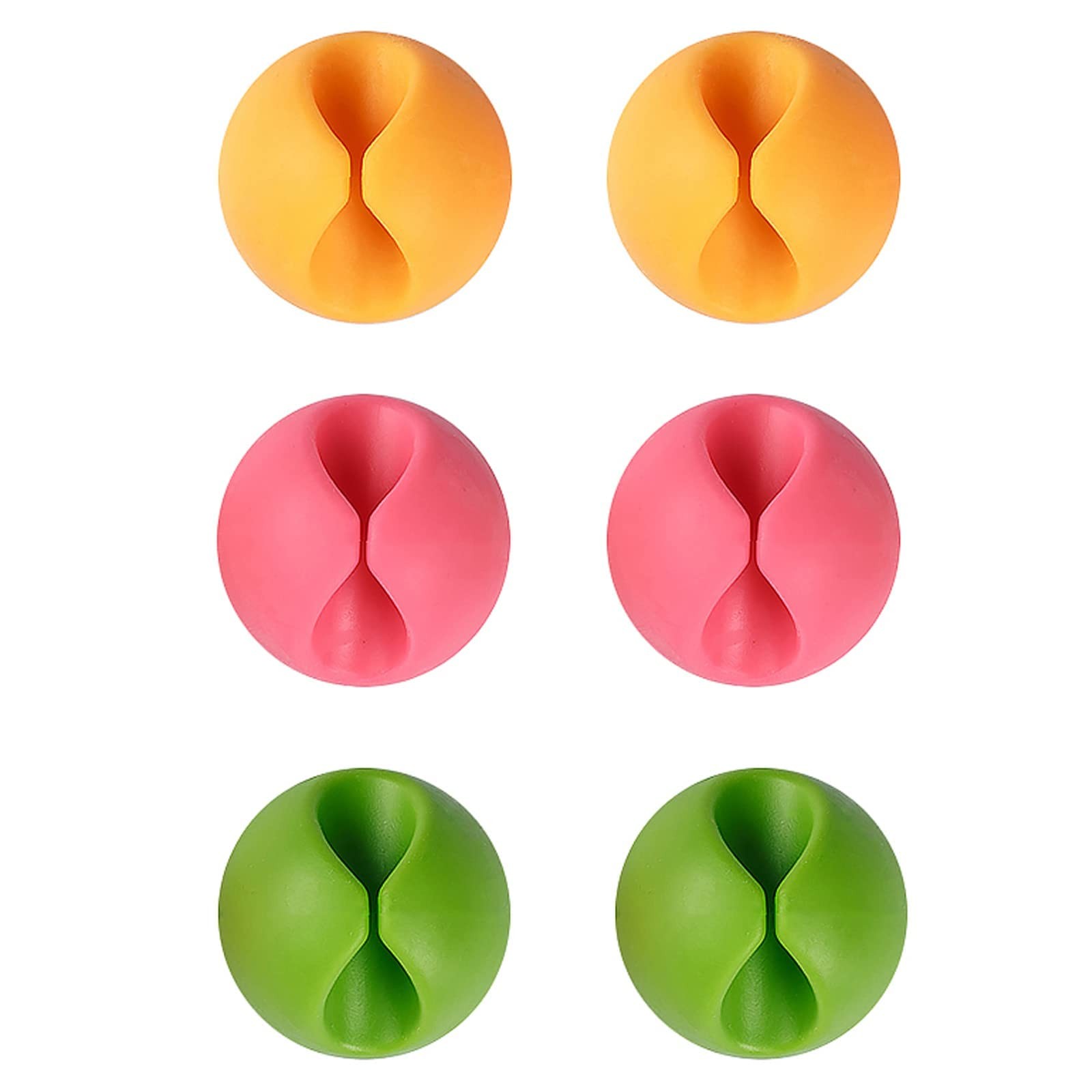 Shintop Cable Clips, Desk Drop, Wire Clips for All Small, Colorful