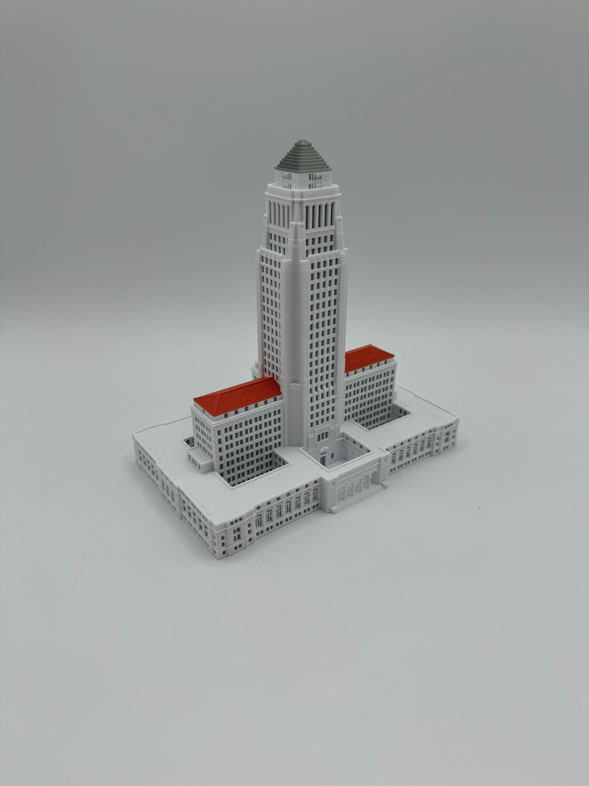 LA City Hall Model- 3D Printed Full Color