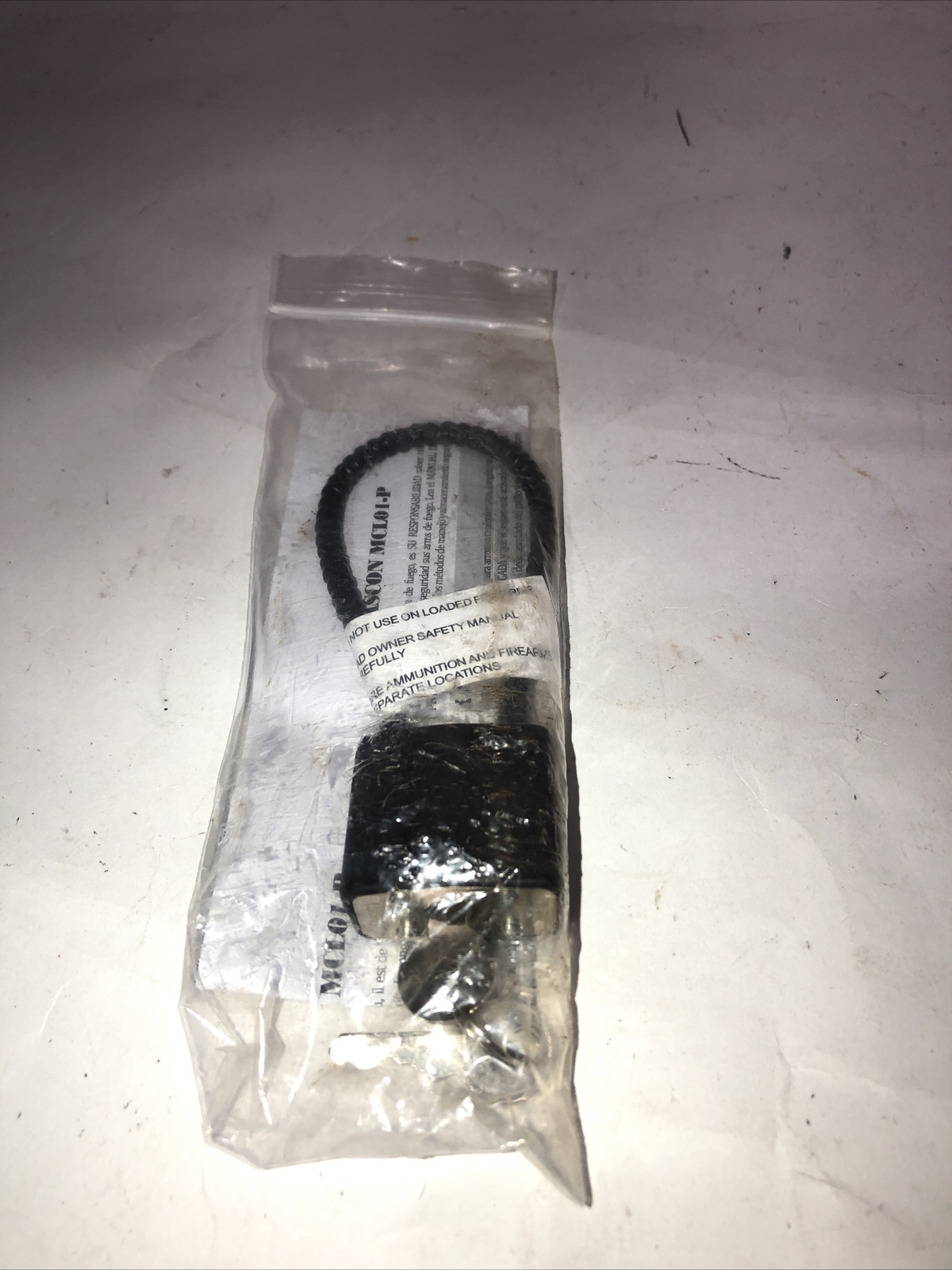 Remington Firearms Rifle Shotgun Cable Lock 15" Two Keys Instructions Sealed