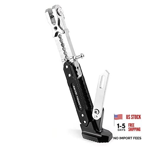 Motorcycle Kickstand Adjustable Foot Side Support Parking Kickstand for White