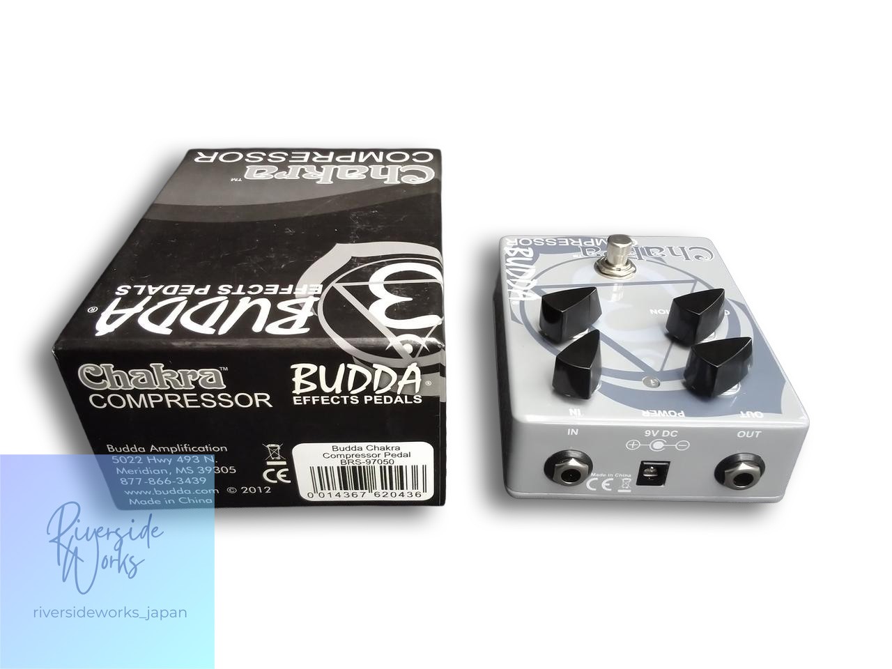 BUDDA CHAKRA COMPRESSOR Effects Pedal Guitar JP