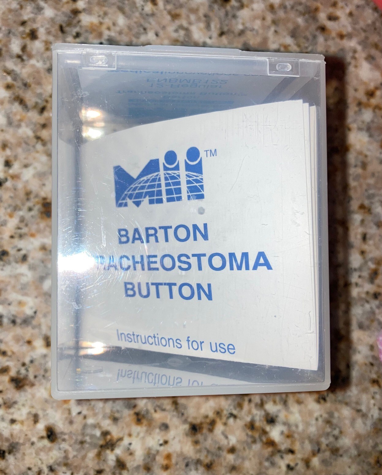 Larybutton Size 12 Reg BARTON MAYO LARY BUTTON TRACHEOSTOMA BUTTON New