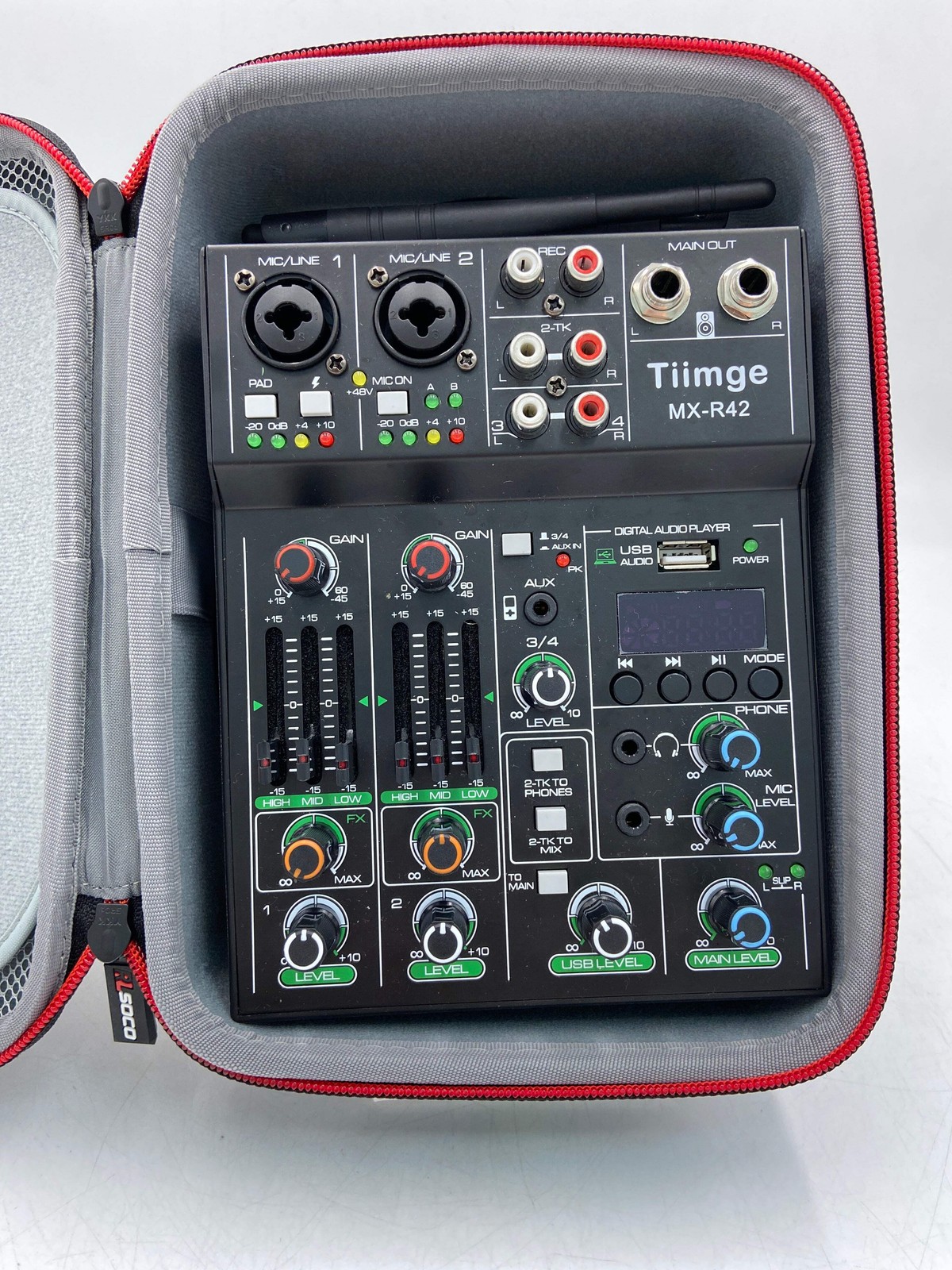 RL Soco Tiimge Audio Mixer MX-R42