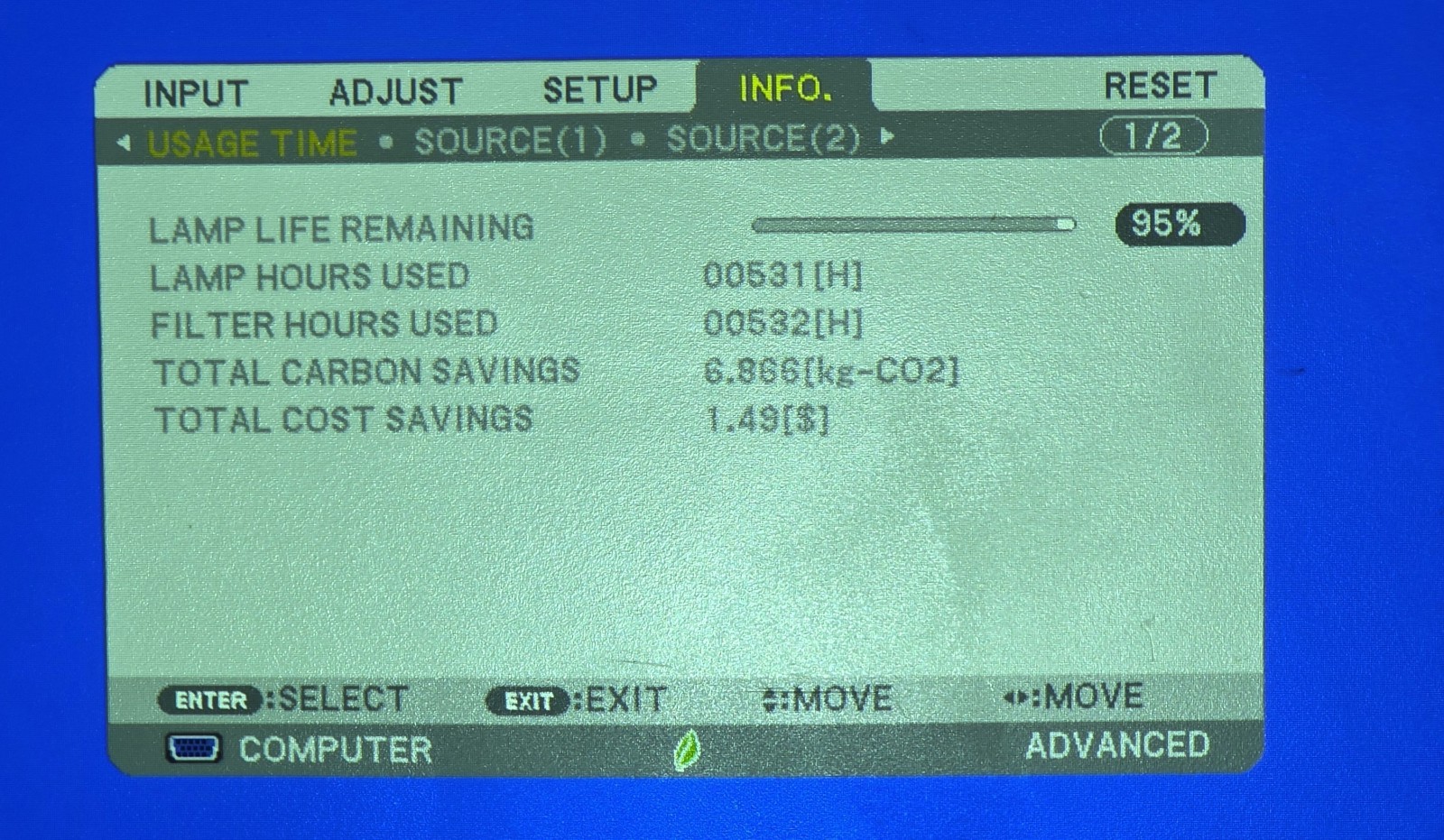 NEC MC382W 3LCD Projector #19