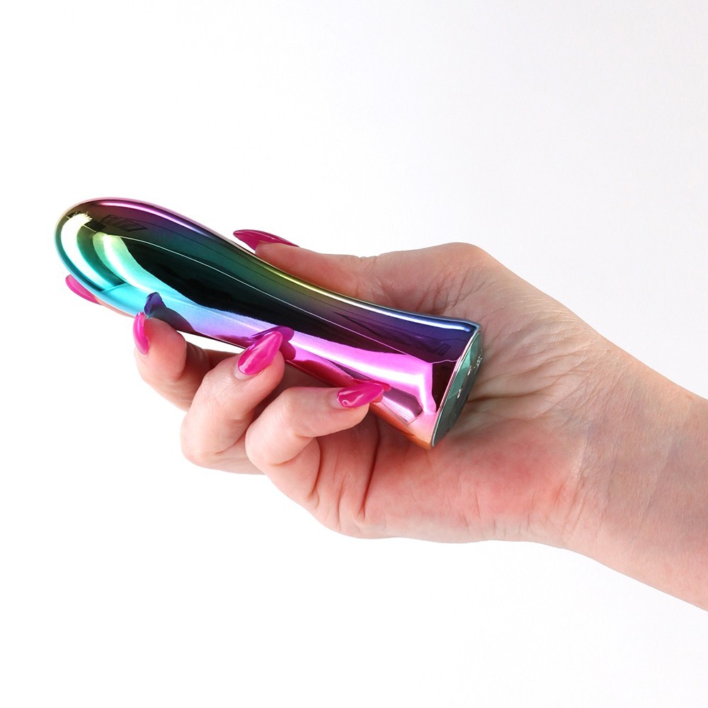 NS Novelties Inya Shimmer Rechargeable Metallic Vibrator Vibe Multicolor