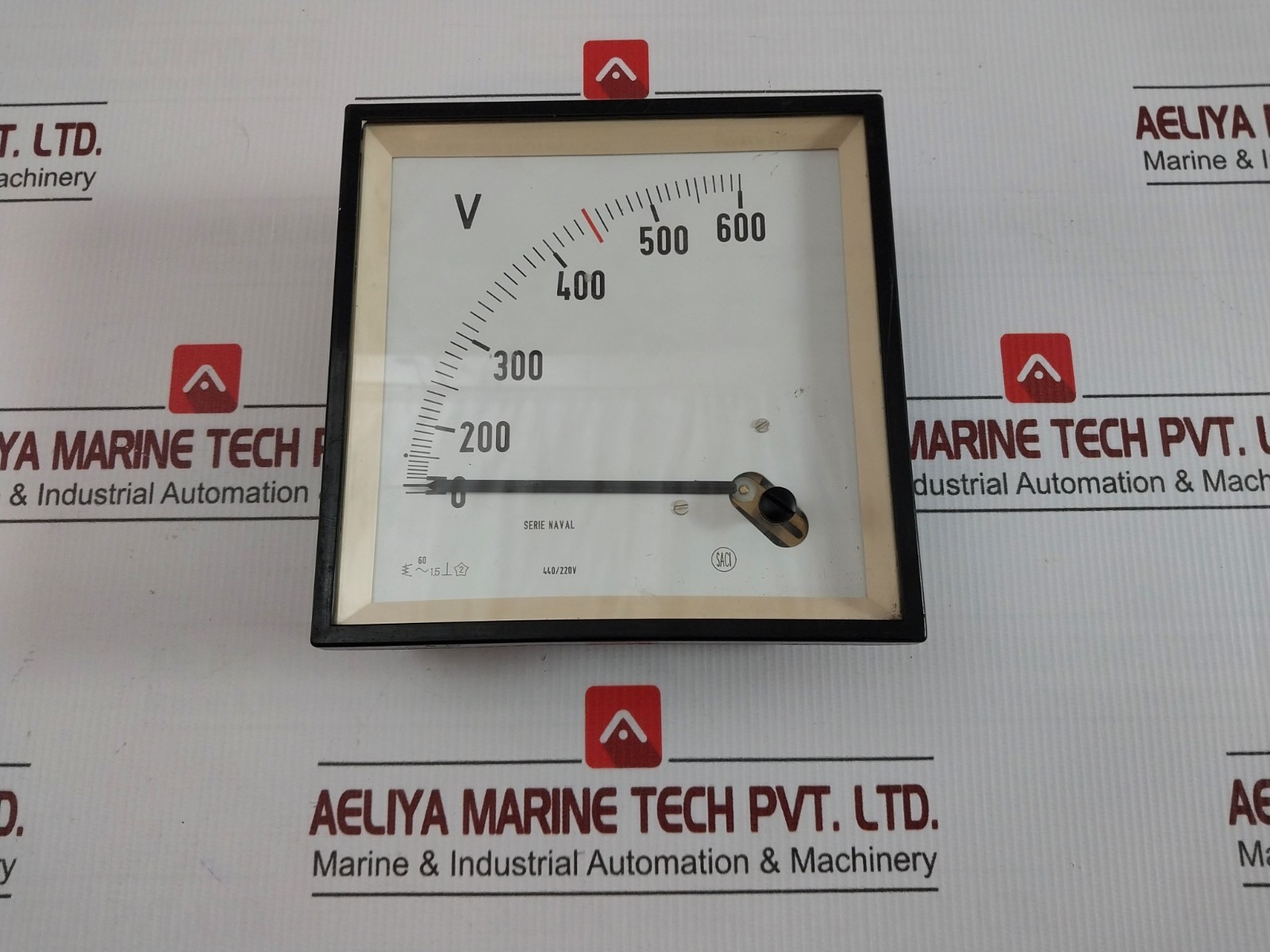 SACI Direct Voltmeter 0-600V