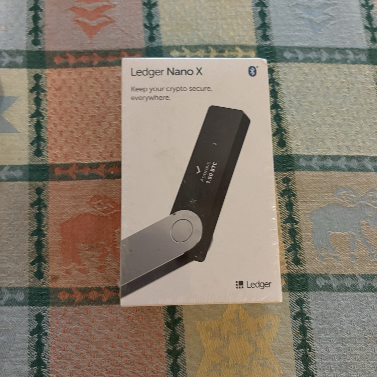 Ledger Nano X Cryptocurrency Bluetooth Hardware Wallet