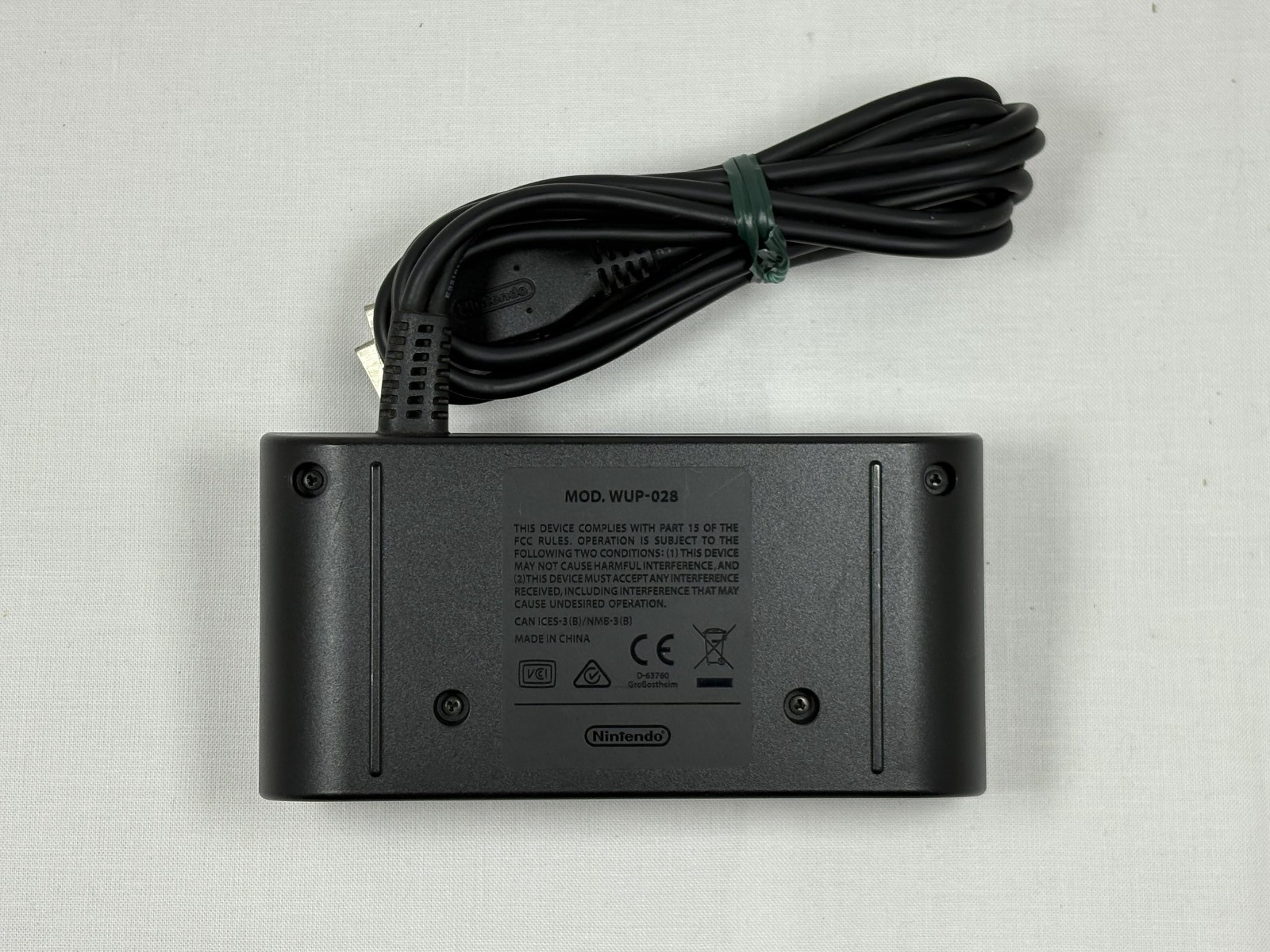 Official Nintendo Wii U GameCube Controller Adapter Switch Super Smash Bros.