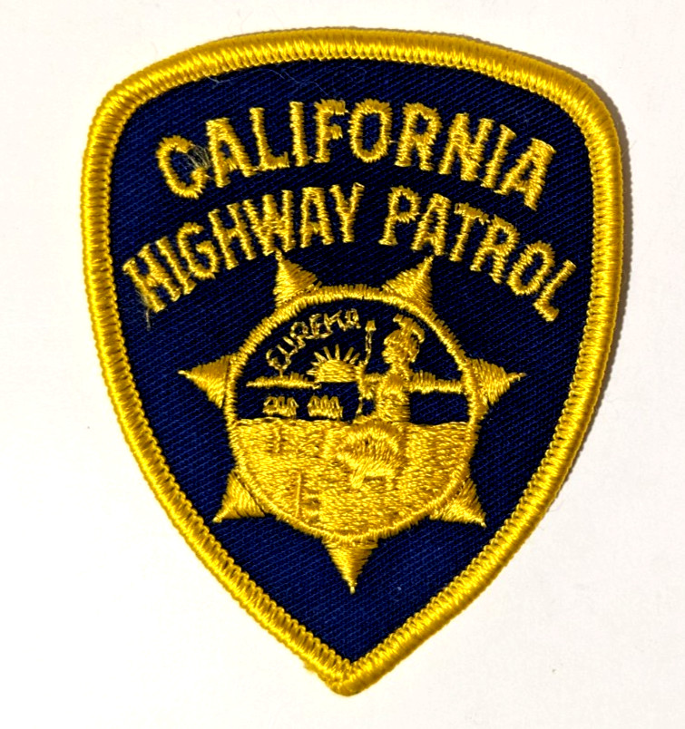 California Highway Patrol Patch Hat Patch