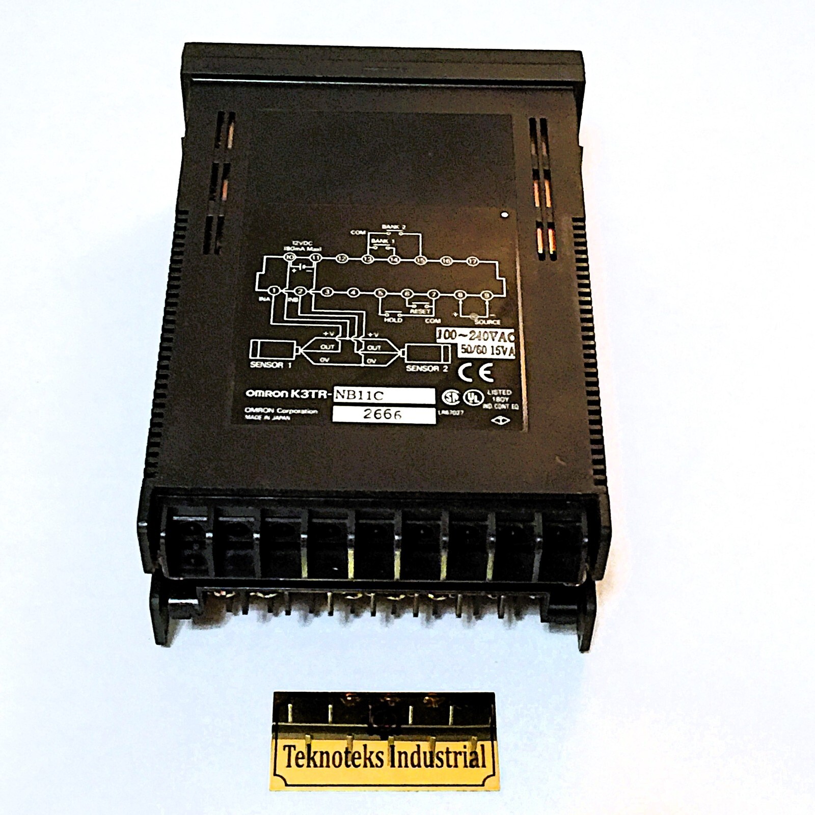 OMRON K3TR-NB11C SIGNAL PROCESSOR PANEL METER