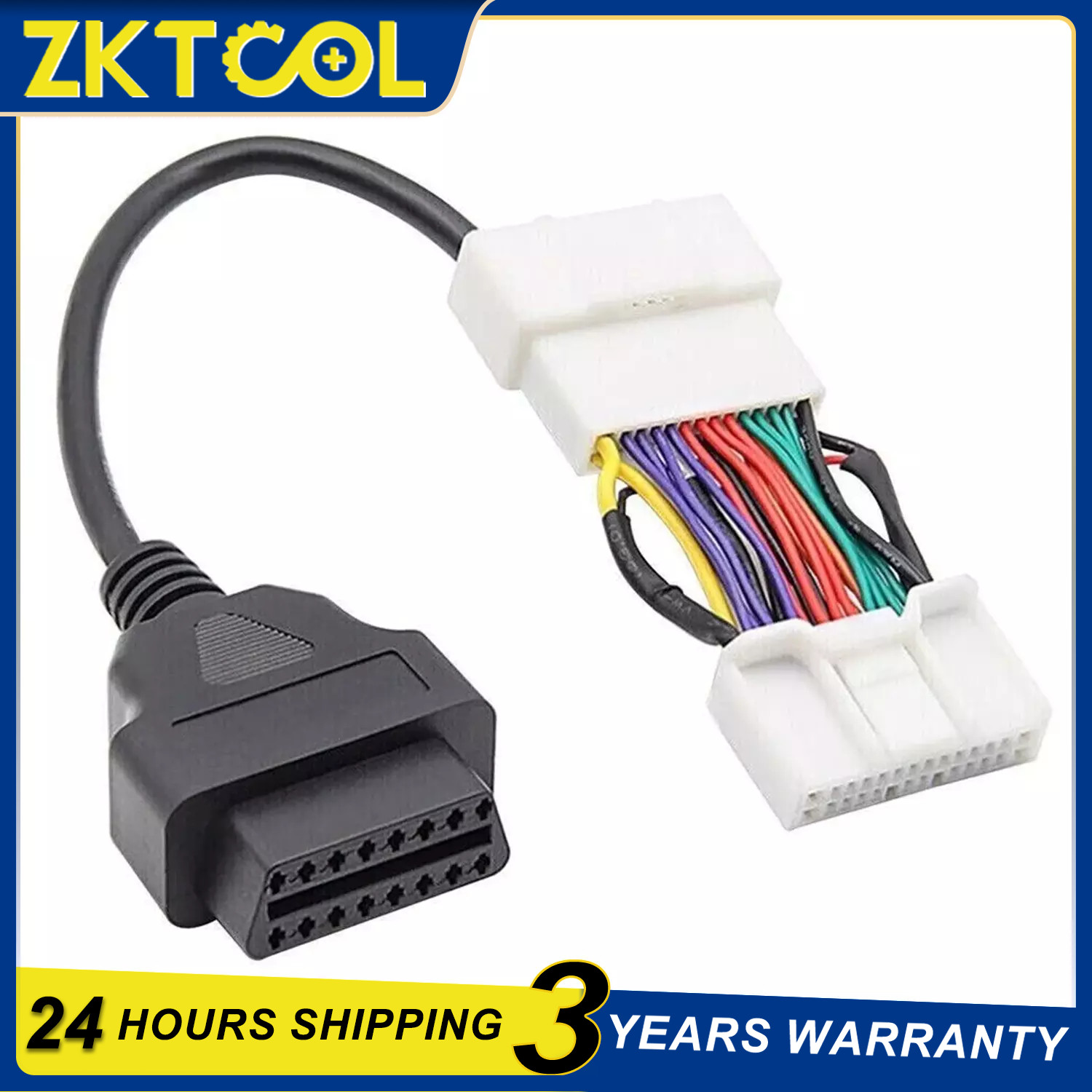 OBD2 Diagnostic Cable Connector Harness Plug For Tesla Model 3/Y Adapter