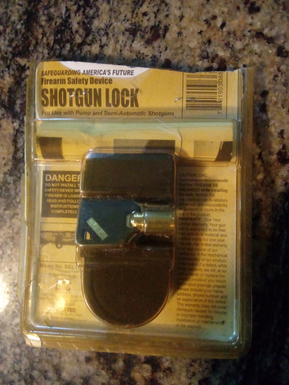 shotgun lock