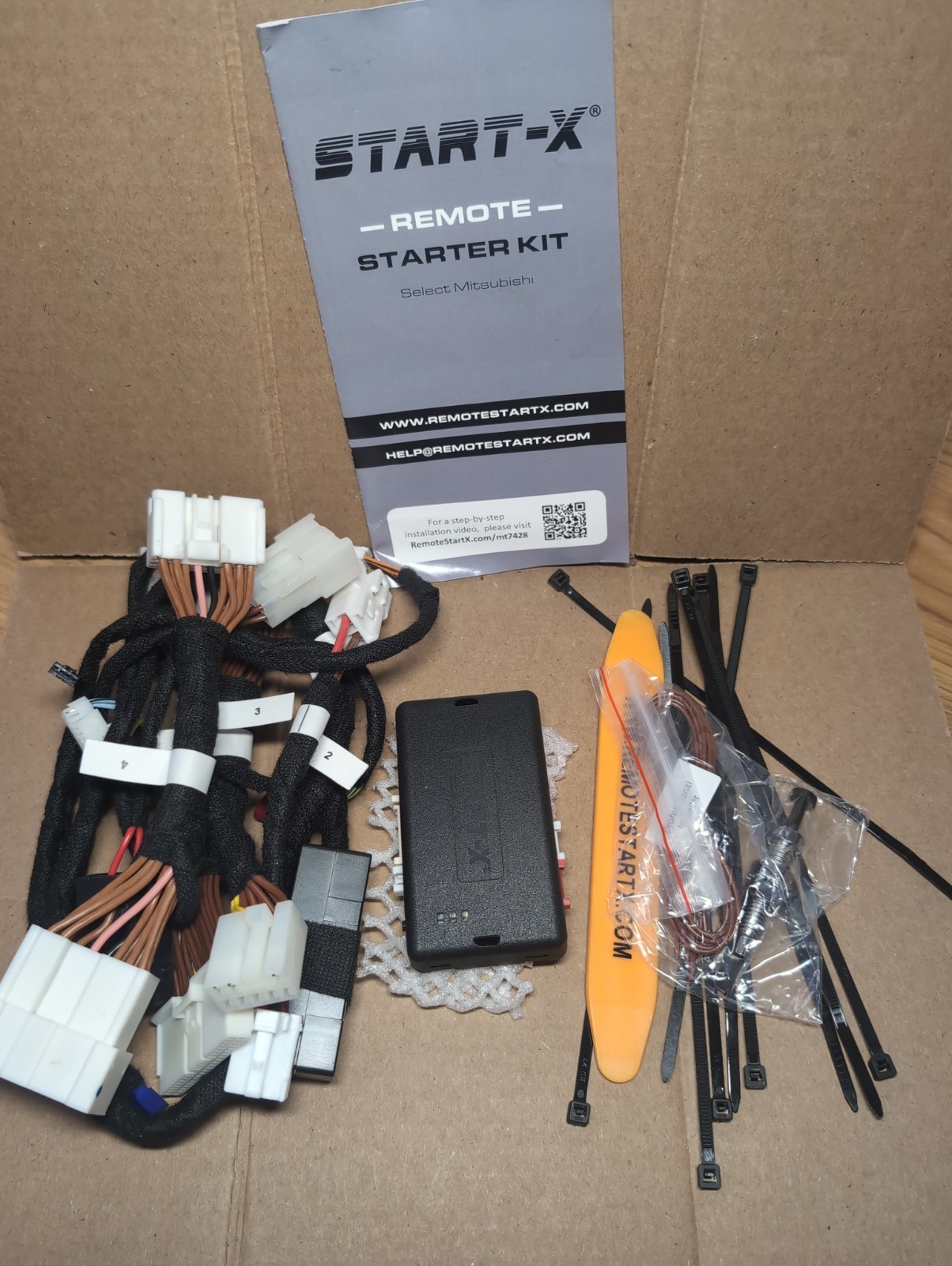 Start-X Remote Starter MITSUBISHI ECLIPSE CROSS (18-23) OUTLANDER (14-20) Key