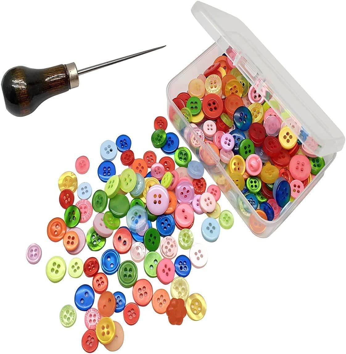 6 Pcs Mini Plastic Storage Containers Box with Lid, 3.5x2.4 Multicolor 1