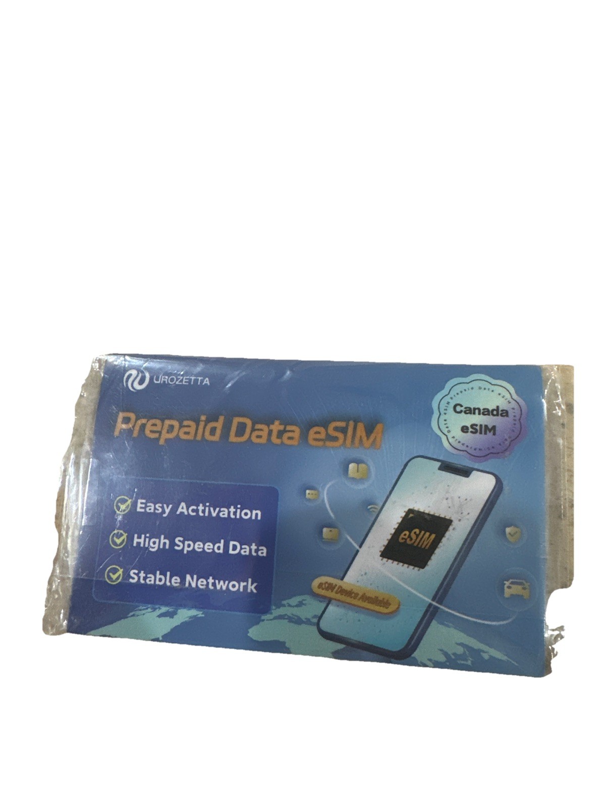 Canada Prepaid eSIM 5 Days 5GB Daily High-Speed 4G LTE + Unlimited NEW