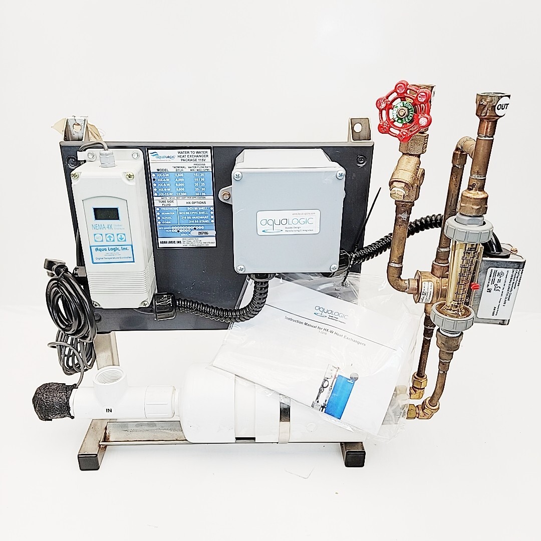 Aqua Logic HX-4-W Water To Water Heat Exchanger