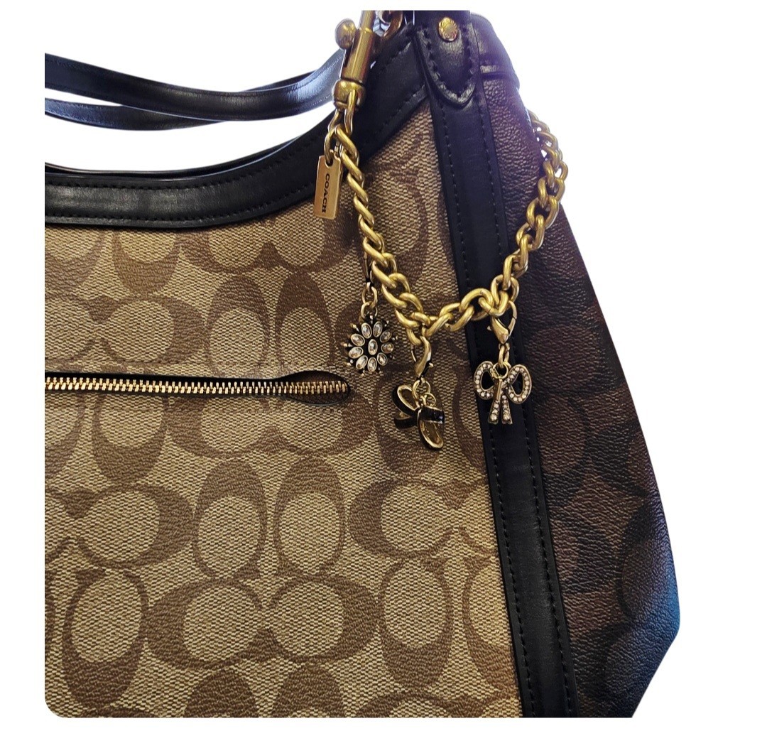 Coach mini DIY bow charm