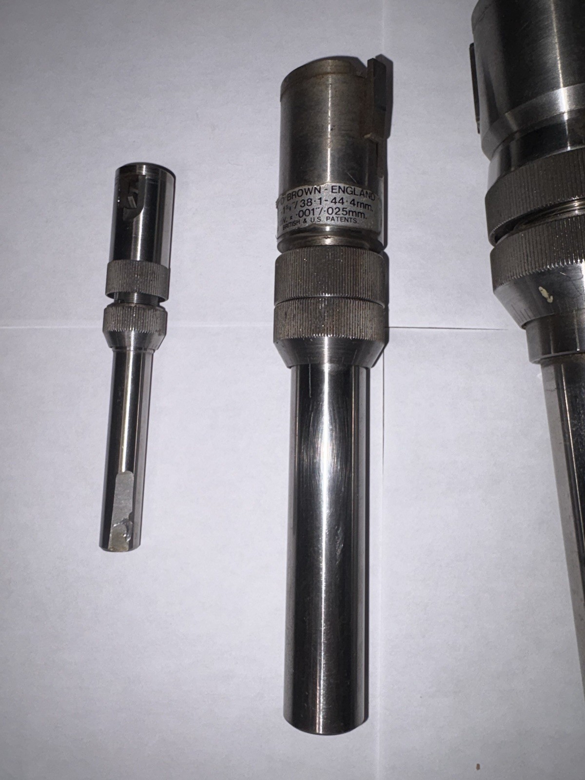 David Brown Precision Adjustable Boring head SET 1