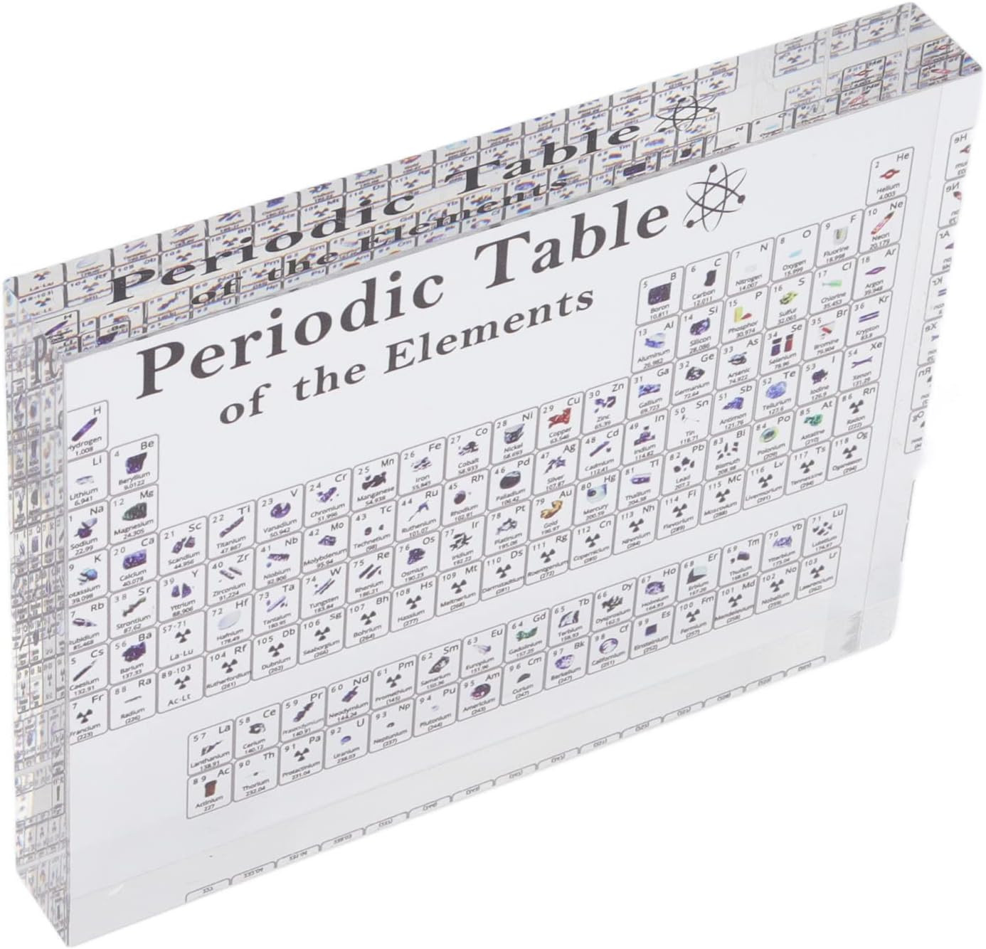 1PCS Periodic Table, Periodic Table of Elements, Acrylic for Teaching Display De