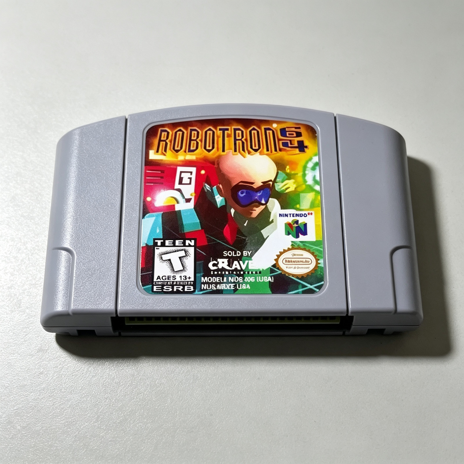 N64 For Nintendo 64 US Version Robotron 64