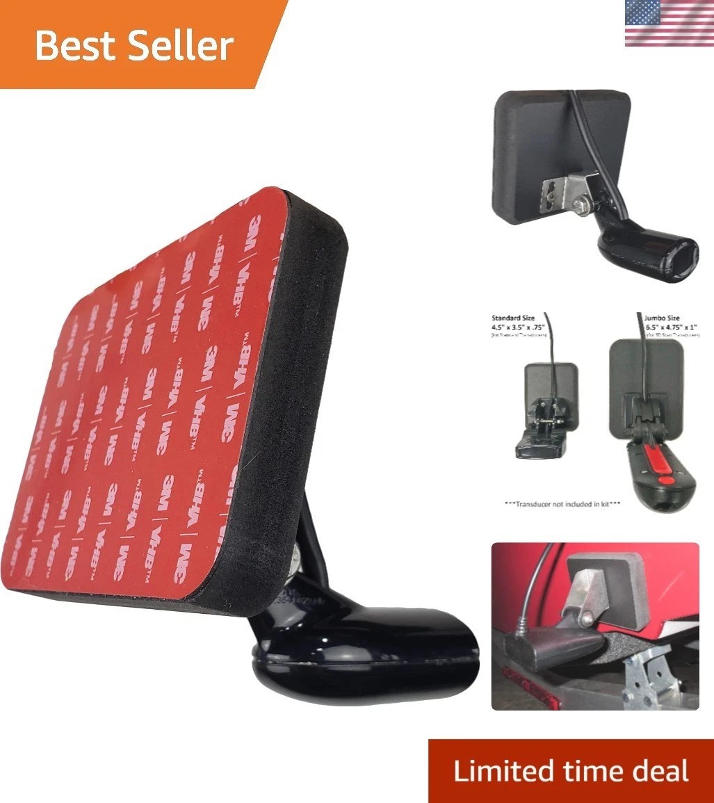 Durable Waterproof Stern Pad - Screwless Mount for Boat Accessories, 200 lbs Max