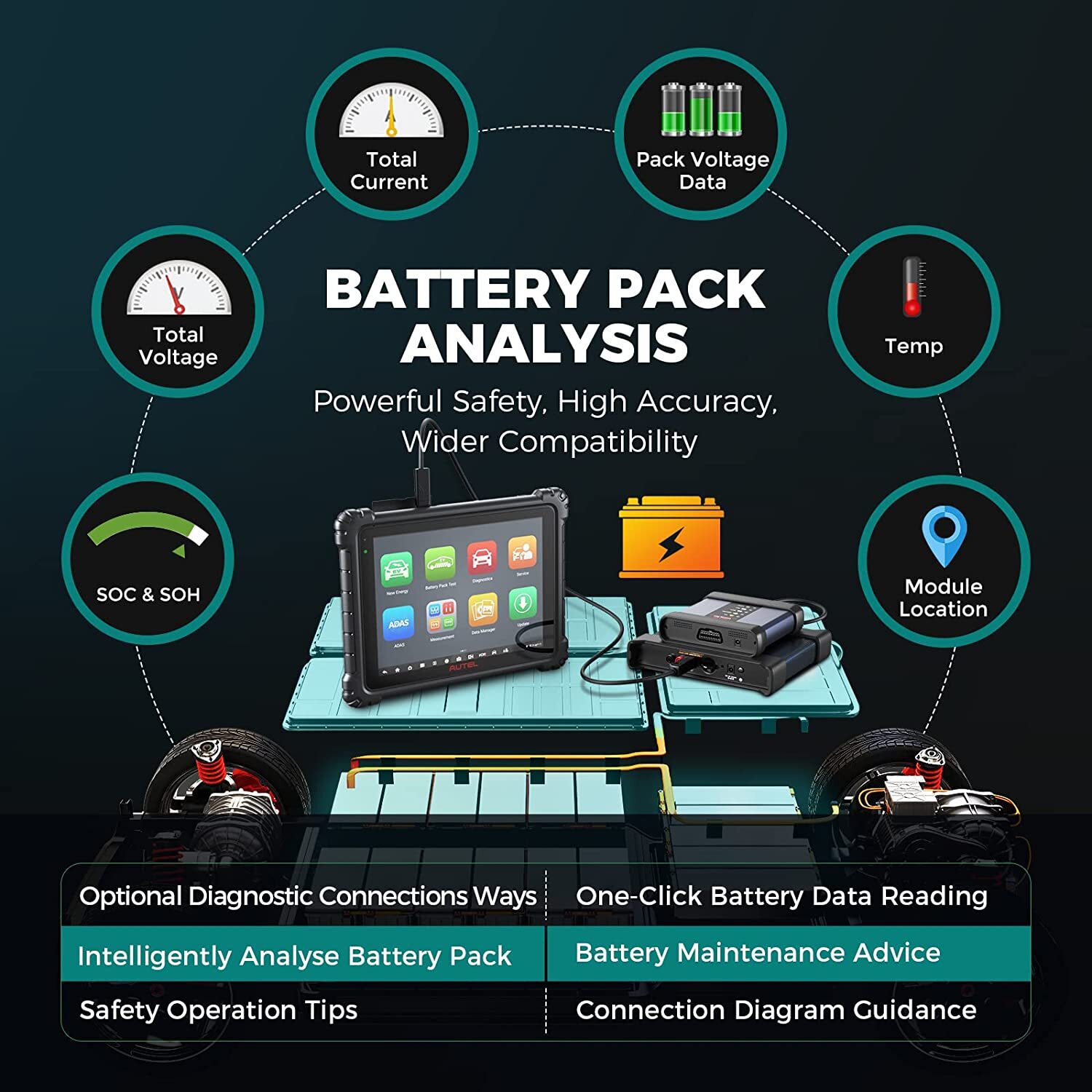 PROMO Autel MaxiSys Ultra EV +EV BOX Electric Intelligent Diagnostic Programming