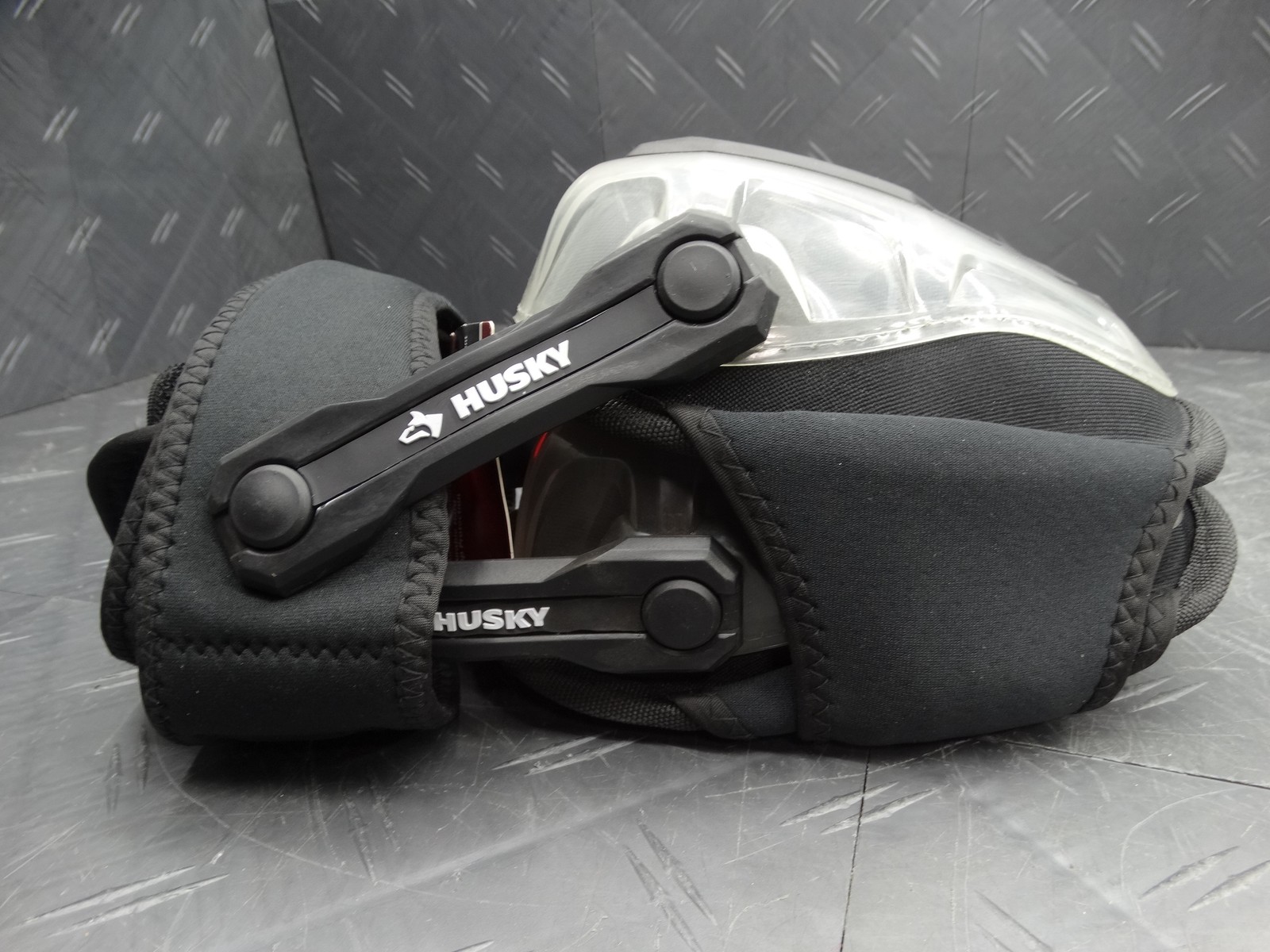 Husky Hard Cap Gel/Foam Stabilizer Knee Pads (2-Pack)