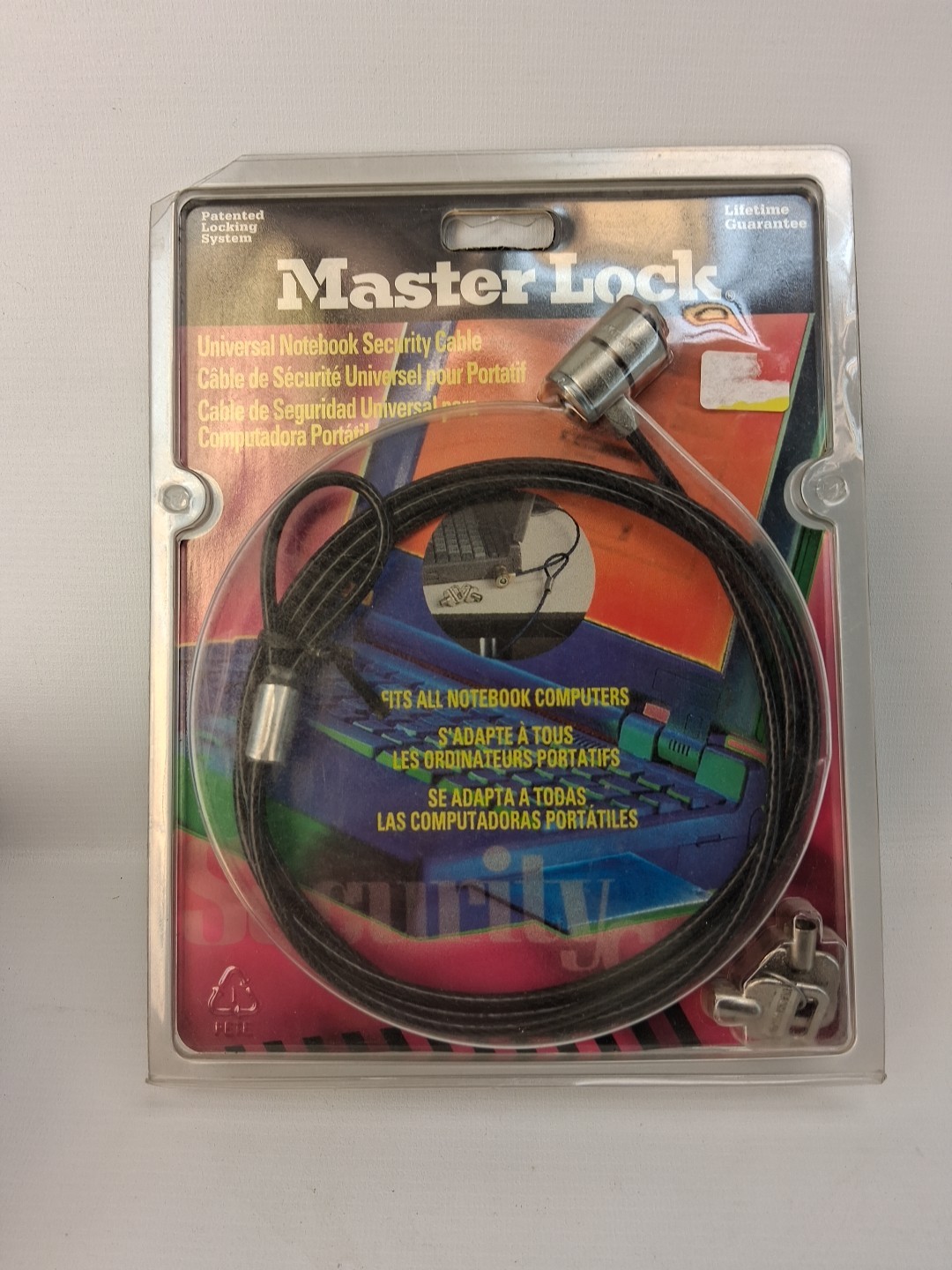 Master Lock - Universal notebook security cable