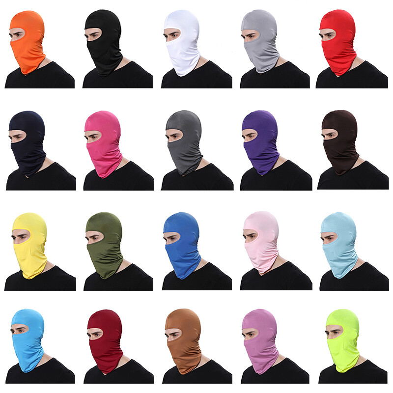 Lycra Hunting Balaclava Full Face Cover Shield Neck Tube Scarves Headwear Hats