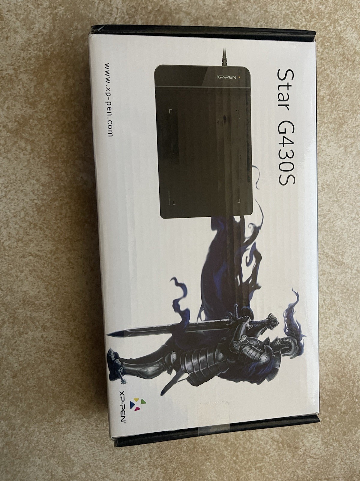 XP-Pen Star G430S Graphics Tablet w/ Battery-Free Stylus, USB Wired