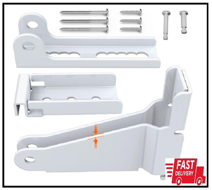 Reinforced Storm Door Closer Bracket Kit Compatible with Andersen Emco Larson...