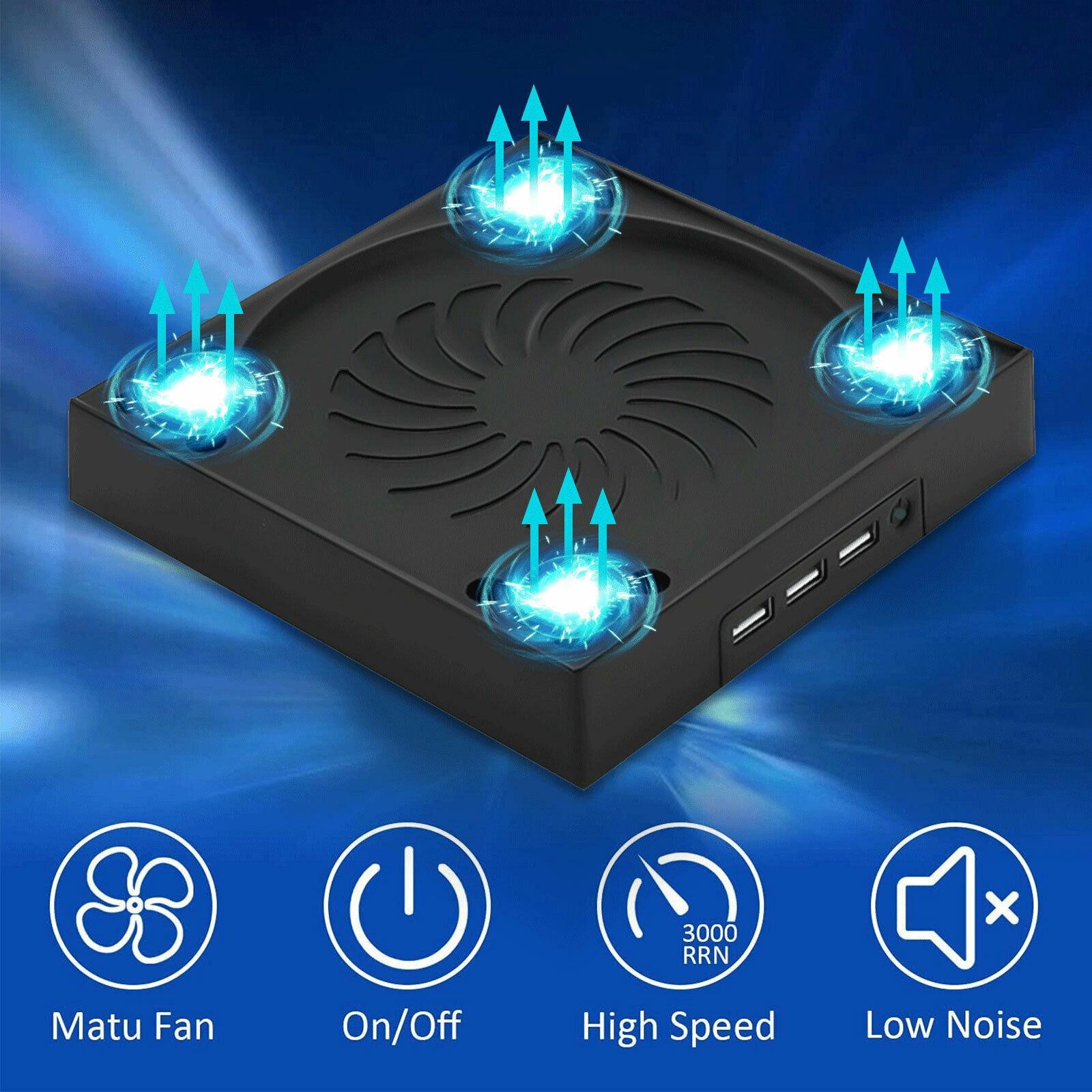 5V Type C Cooling Fan Vertical Stand USB Cooler For Xbox Series X Game Console D