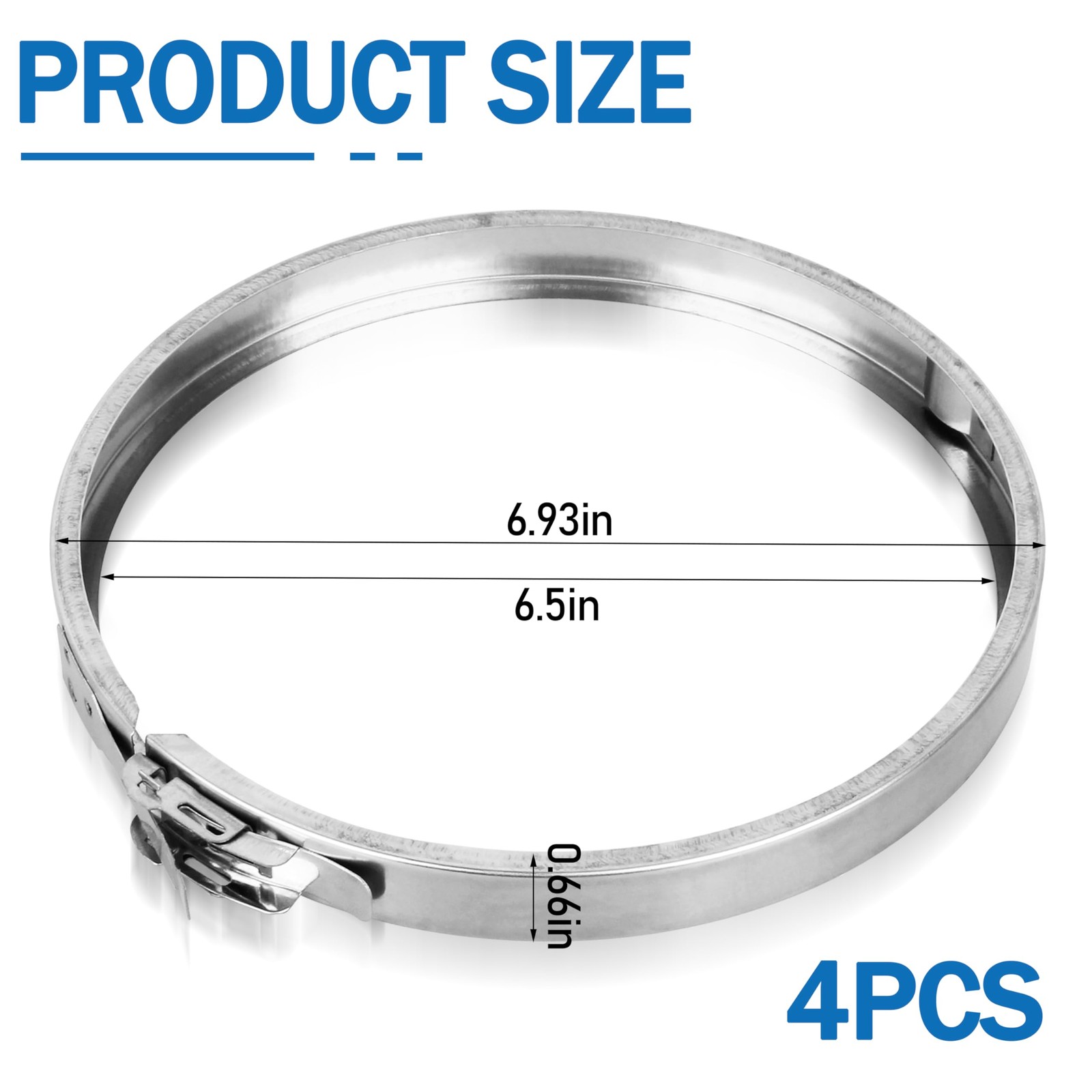 Stainless Steel Load Center Locking Ring，Snap Action Sealing Ring for Meter S...