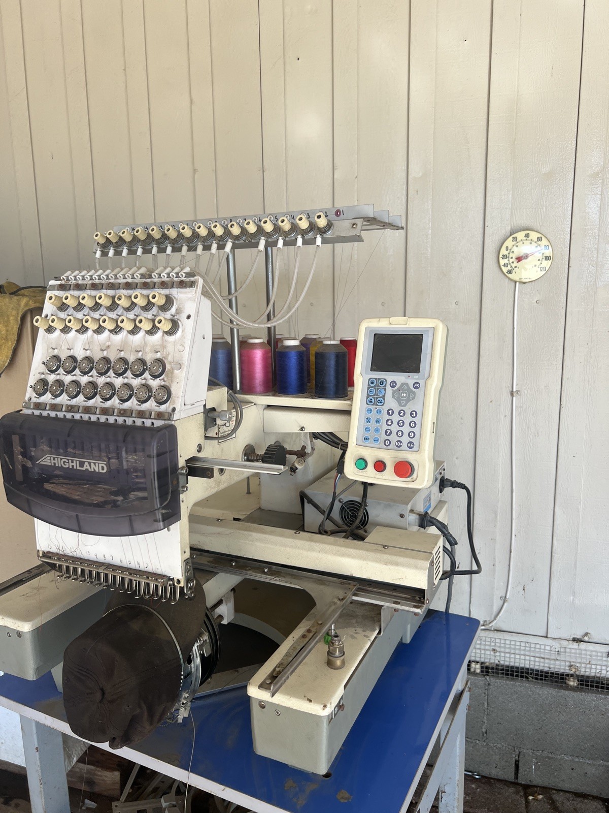 Highland 1504C 1 Head Embroidery Machine